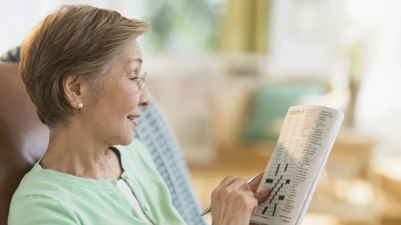 Before You Watch “Just One More Reel,” Try a Crossword:Daily Brain Teasers May Help Protect Cognitive Health
