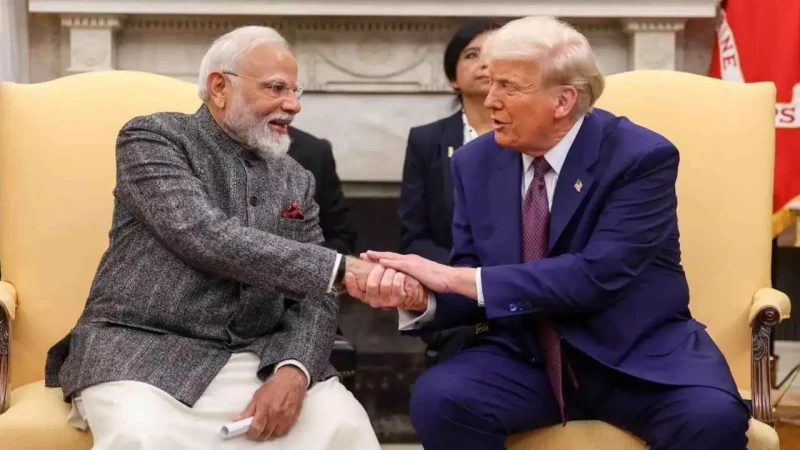 Trump’s Handshake Usually Makes Headlines, but Modi Once Left Him Gasping, Bolton Recalls