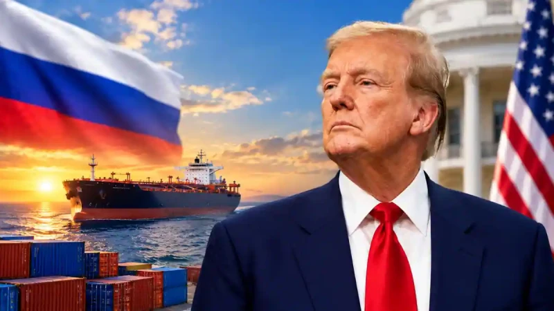 “100% Tariff? Not Today!” 😏 Trump Hits Pause on Proposed Duties for Russian Oil Buyers, Giving India Relief Ahead of the October 18 Deadline.
