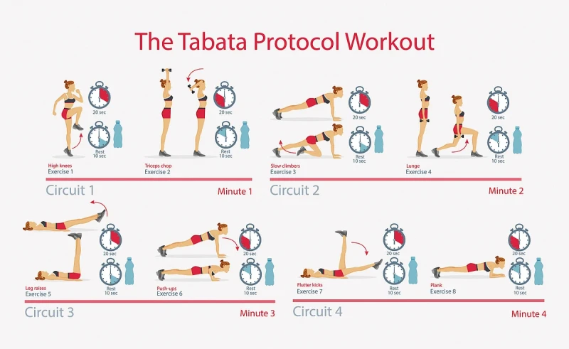 A Workout Shorter Than Your Scroll Session? Tabata’s Four Minute Formula Has A Catch