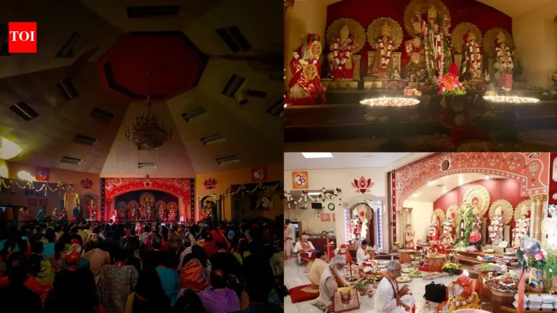 5,000 Visitors Celebrate Durga Puja at Houston’s Durgabari in America 🙏