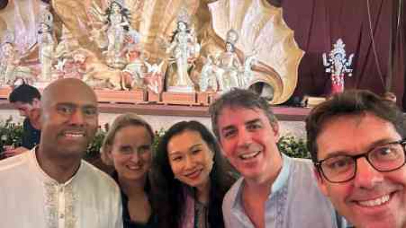 Diplomacy Meets Devi: Foreign Envoys Join Durga Puja Celebrations Across Bangladesh