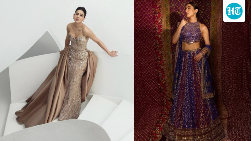 Sara Ali Khan be like, “Why pick one when you can slay in both?” Serving looks in Gaurav Gupta and Manish Malhotra