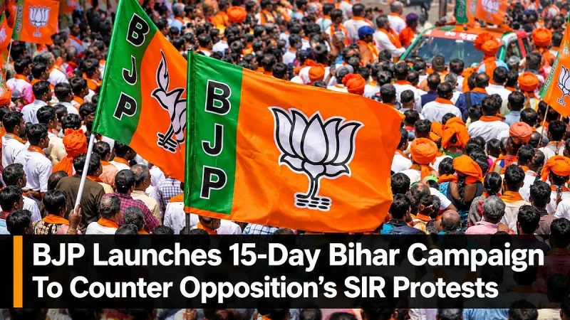 ‘Show Us One Wrongly Deleted Name’: BJP Challenges Opposition as Bihar Campaign Begins