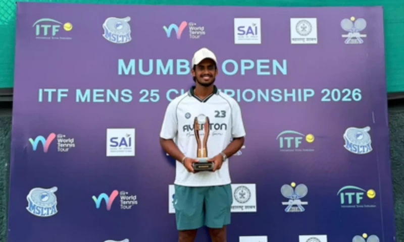 🎾 Academy Mates, One Trophy! Karan Singh Claims His Fourth Title of 2026 in Mumbai 🏆🔥