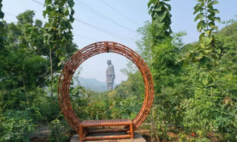 A new nature escape is coming : PM Modi will open Ekta Nagar’s 2.62-km forest trail on Oct 31 🌳🚶