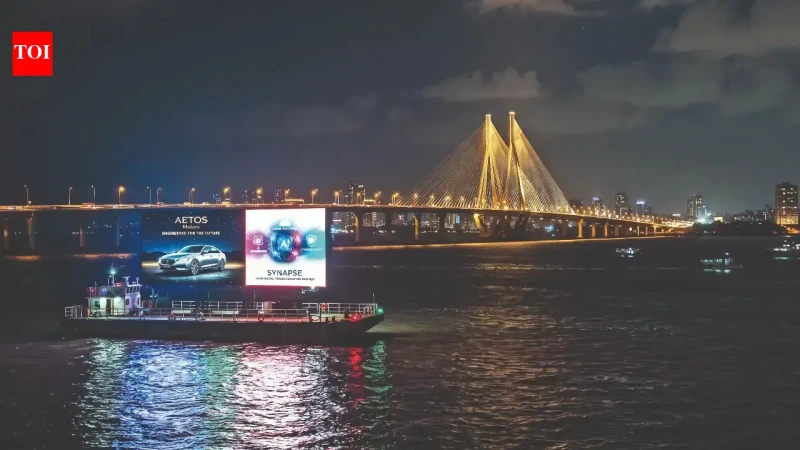 Mumbai’s floating sea ads sound cool, but here’s the catch: they could disrupt marine life 🌊🐠