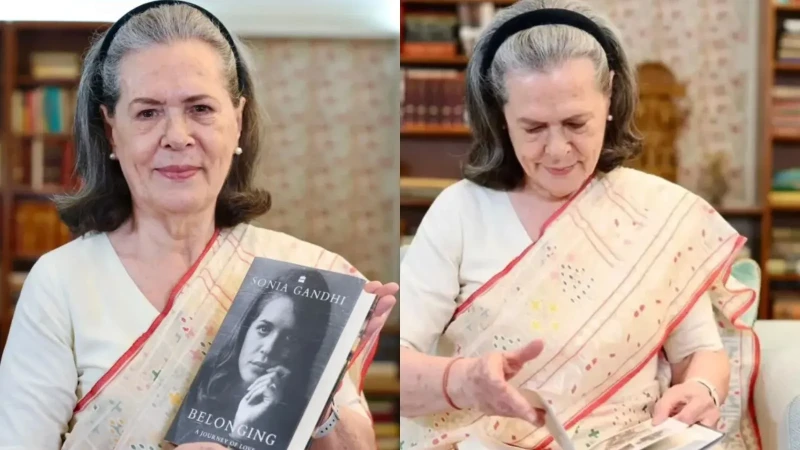 ‘There’s Bound to Be Some Tamasha’: Sonia Gandhi Teases Memoir Ahead of Nov 10 Release