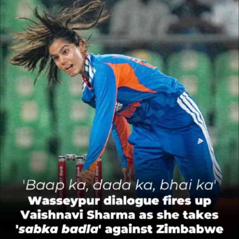 When Yastika Bhatia Channels Gangs of Wasseypur Behind the Stumps and Vaishnavi Sharma Delivers Sabka Badla 🏏🔥